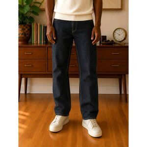 New Levi's 501XX Jeans Mens 40x30 Black Original Straight Leg Y2K Deadstock